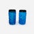 Vintage Eapg Blue Glass Salt & Pepper Shakers - Diamond Point For Sale - Image 4 of 8