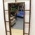 Wood Extra Large 68 Inches Vintage Rustic Wood Grid Wall Mirror For Sale - Image 7 of 8