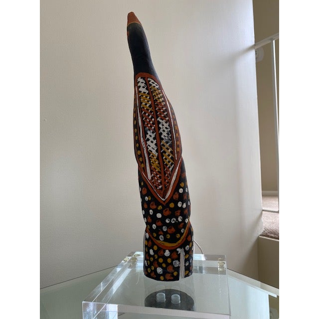 Tribal Vintage HandCarved Wood Tiwi Birds and Spirits Sculpture - Tiwi Artists Jean Baptiste Apuatimi, Kitty Kantilla, and Bede Tungutalum For Sale - Image 3 of 5