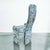 Postmodern Sculptural High-Back Dining Chairs in Abstract Upholstery, Set of 6 For Sale - Image 10 of 15