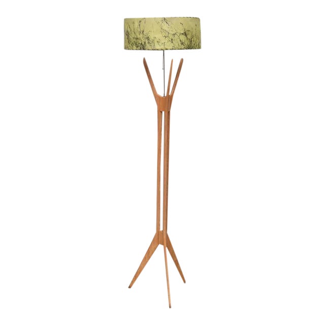 Rare Teak Adrian Pearsall Floor Lamp 1960s Usa Chairish