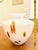 White Vintage Murano Style Millefiori Large Milk Glass Vase For Sale - Image 8 of 9