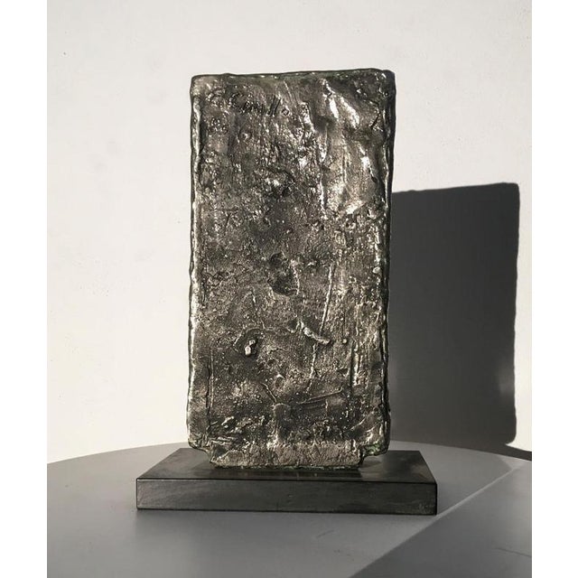 Edmondo Cirillo, Italian Abstract Sculpture, 1985, Bronze For Sale - Image 11 of 18