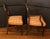 Set of Eight C. 1860 George III Style English Dining Chairs For Sale - Image 4 of 7