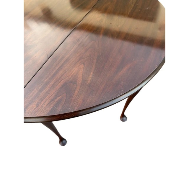 Late 20th Century Late 20th Century Harden Sleepy Hollow Restorations Drop Leaf Gate Leg Occasional Table For Sale - Image 5 of 12