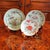 Trio of Rose Canton Chinese Export Porcelain Plates For Sale - Image 4 of 18