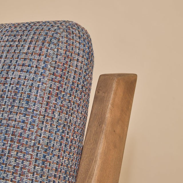 French Elm Armchair, 1960s - 2 Available For Sale - Image 10 of 11