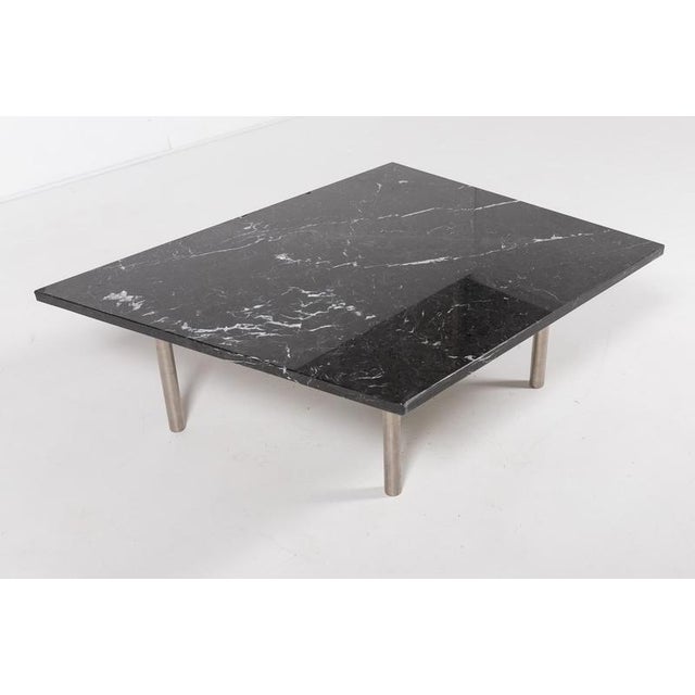 Architectural Marble Coffee Table, Italy, 1980s For Sale - Image 10 of 10