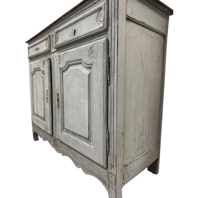 Stunning Late 19th Century French Walnut Sideboard – professionally Hand-Painted in Traditional Venetian Technique....