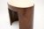 Wood Art Deco Burr Walnut and Leather Stool, 1930 For Sale - Image 7 of 9
