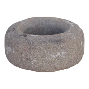 Handcrafted Gray Stone Bowl