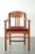 We are offering this Art Nouveau/Jugendstil design Schuitema dining chair/side chair with luxurious red fabric upholstery....