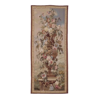 Grand Urn Handwoven Tapestry - 155 X 68 Cm (5'1" X 2'2") - Requires Rod Size 2 For Sale