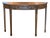 19th Century Italian Painted Demi-Lune Console Table For Sale