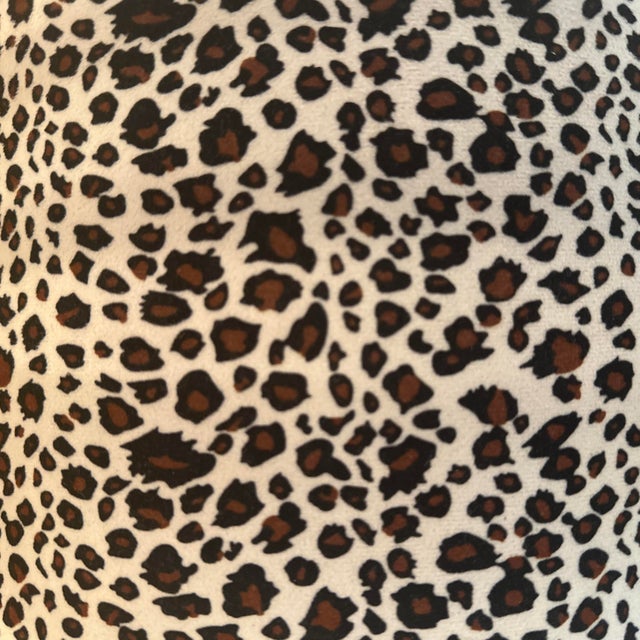 Handcrafted decorative pillow case. Double sided lambert animal print, 30”X11”. Velvet black and brown print with beige...