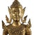 Thai Artist, Large Bronze Buddha, 1800s, Bronze and Gold Leaf For Sale - Image 11 of 12