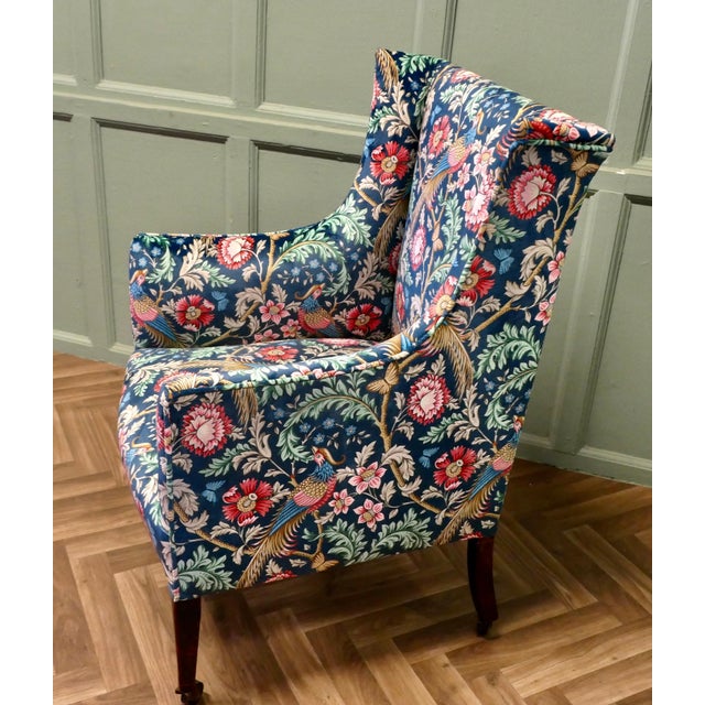 Wing Back Occasional Chair, 1900 For Sale - Image 3 of 8