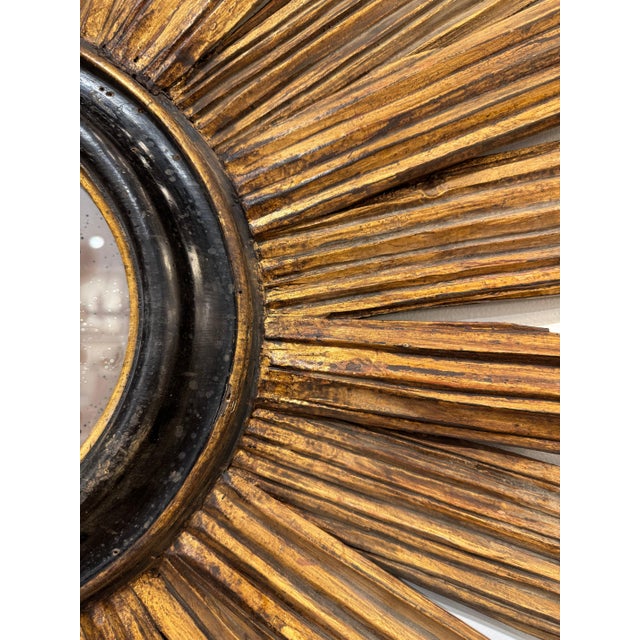 Italian Italian Starburst Mirror For Sale - Image 3 of 3