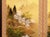"Four Seasons", 1960s Showa Era Japanese Painted Silk Byobu Screen For Sale - Image 4 of 18