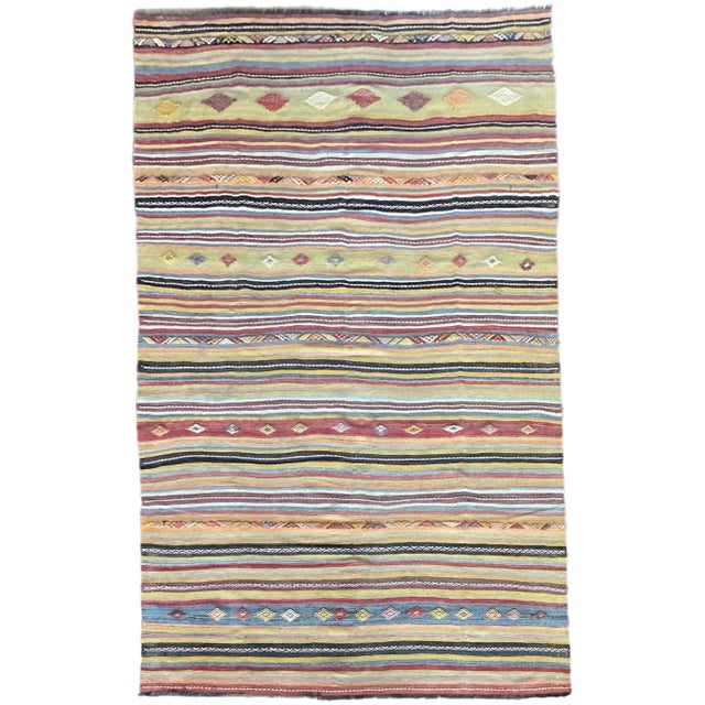 Vintage Anatolian Kilim Rug, 1960s For Sale - Image 16 of 16