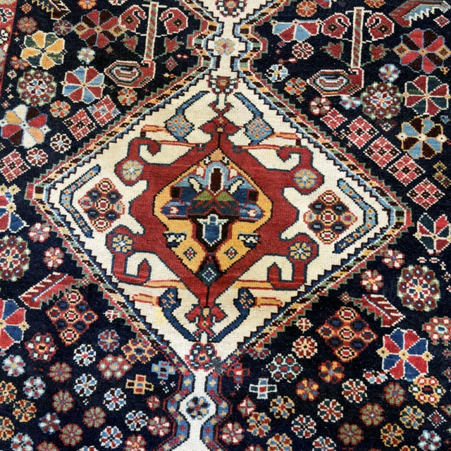 Kaskay Afshary Geometric Medallions Runner For Sale - Image 6 of 9