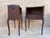 French Provincial Pair of Louis XV Style Bedside Tables with Drawer, Mid-20th Century For Sale - Image 3 of 11