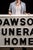 Vintage Molded Lucite Dawson Funeral Home Advertising Sign Panel For Sale - Image 4 of 9