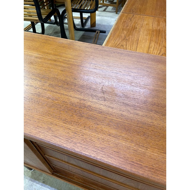 Danish Modern Teak Credenza or Console For Sale In Miami - Image 6 of 9