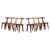 Mountain T Dining Chairs from Aranjou, France, 1970s, Set of 8 For Sale - Image 13 of 13