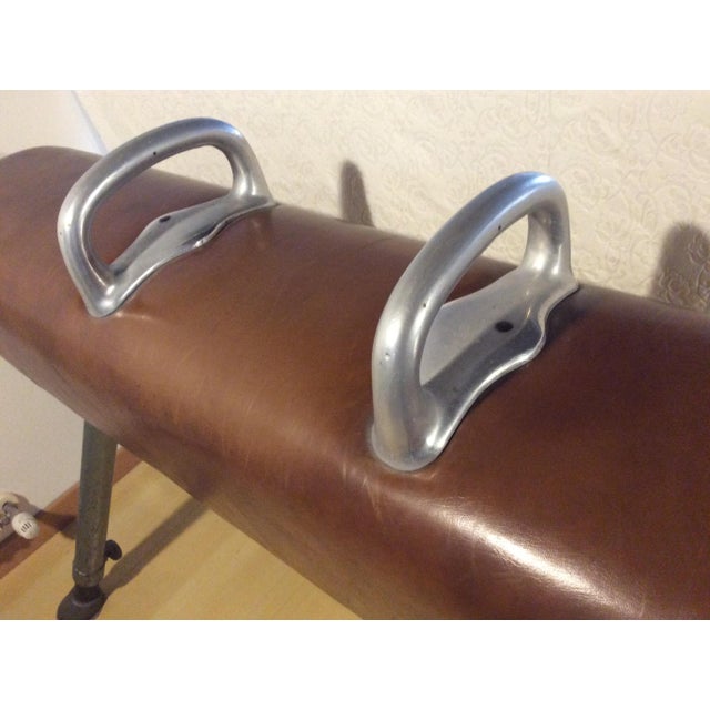 Professional Leather Gym Horse, Italy, 1950s For Sale - Image 18 of 18