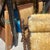Mid-Century Modern Vintage Faux Fur Barley Twist Rocking Chair For Sale - Image 3 of 12