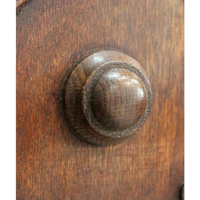 Antique Carved Oak Wall Pipes Holder For Sale - Image 9 of 17