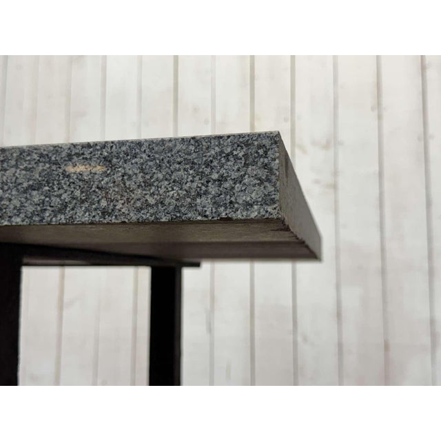 Marble Table with Cast Iron Base For Sale - Image 17 of 18