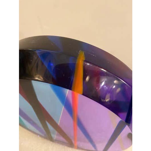 Modern Late 20th Century Pair Lucite Sculptures in the style of Charles Hollis Jones For Sale - Image 3 of 7