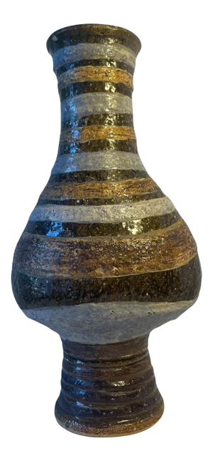 Vintage Artisan Mid Century Ceramic American Pottery Vase