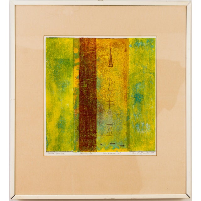Curt Bjernevi, 340000 ÅR. the Atlantis Series, 1988, Etching For Sale - Image 14 of 14