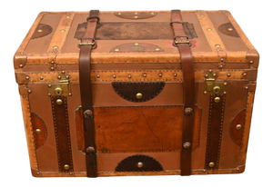 Vintage Travel Trunk in Copper