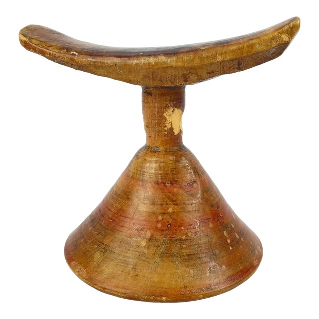 Early 20th Century Wood Headrest Ethiopia MATTER COLLECTION For Sale