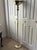 1930s Art Deco Pierced Silverplated 60" Torchiere Floor Lamp W/Claw Feet For Sale - Image 17 of 18