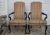 Hickory Chair High Back Armchairs Vintage Hollywood Regency Striped Accent Pair For Sale In Philadelphia - Image 6 of 11