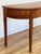 Vintage Traditional Wood Demi-Lune Table For Sale - Image 9 of 11
