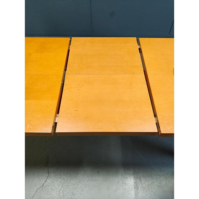 Extendable Dining Table attributed to Chi Wing Lo for Giorgetti, Italy, 1990 For Sale - Image 15 of 17