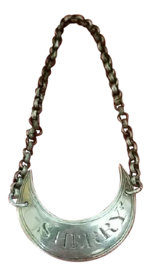 Sterling George III Sherry Tag by Phipps + Robinson