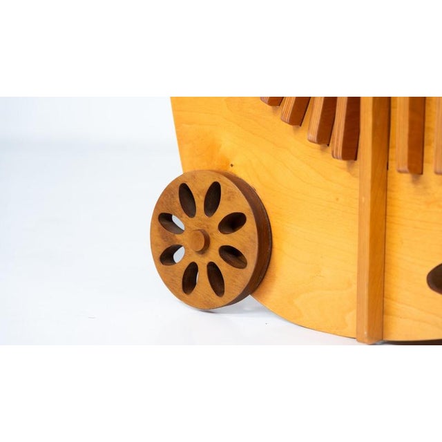 Mid-Century Wooden Lounge Chair, Italy, 1960s For Sale - Image 13 of 14