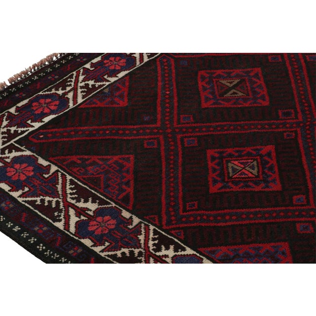 Rug & Kilim’s Baluch Tribal Rug With Colorful Geometric Patterns For Sale In New York - Image 6 of 7