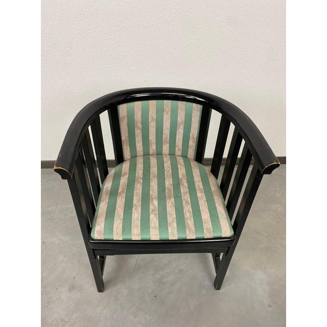 Fledermaus Seating Group attributed to Josef Hoffmann for Wittmann Wien, 1950s, Set of 3 For Sale - Image 11 of 14