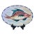 1990s Vietri Al Mare Oval Fish Plate For Sale