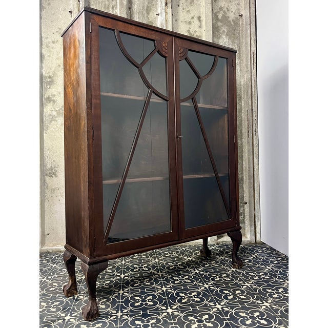 Vintage Art Deco Cocktail Display Cabinet, 1930s For Sale - Image 11 of 18