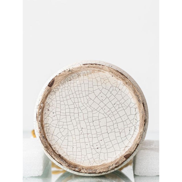 Antique Renaissance Revival Majolica Albarello Table Lamp, Italy, 1870s For Sale - Image 11 of 13