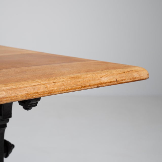 Cast Iron Bistro Table, Antique, France, Circa 1900 For Sale - Image 12 of 12